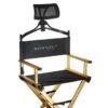 SILLA MAQUILLADOR DIRECTOR GOLD